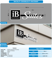CUSTOM MOCKUP SIGN FOR Tunisha