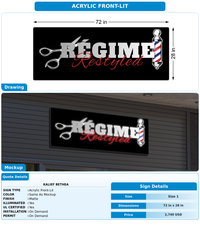 CUSTOM MOCKUP SIGN FOR Kalief bethea