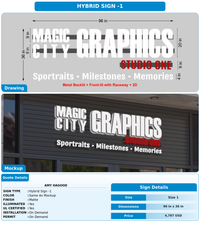 CUSTOM MOCKUP SIGN FOR Amy Hagood