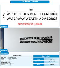 CUSTOM MOCKUP SIGN FOR Maxwell Loeb