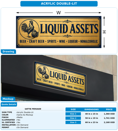 CUSTOM MOCKUP SIGN FOR Sattie Persaud