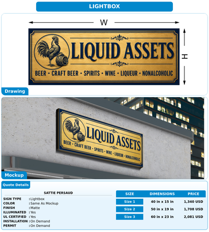 CUSTOM MOCKUP SIGN FOR Sattie Persaud