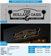 CUSTOM MOCKUP SIGN FOR Chervantes Holland
