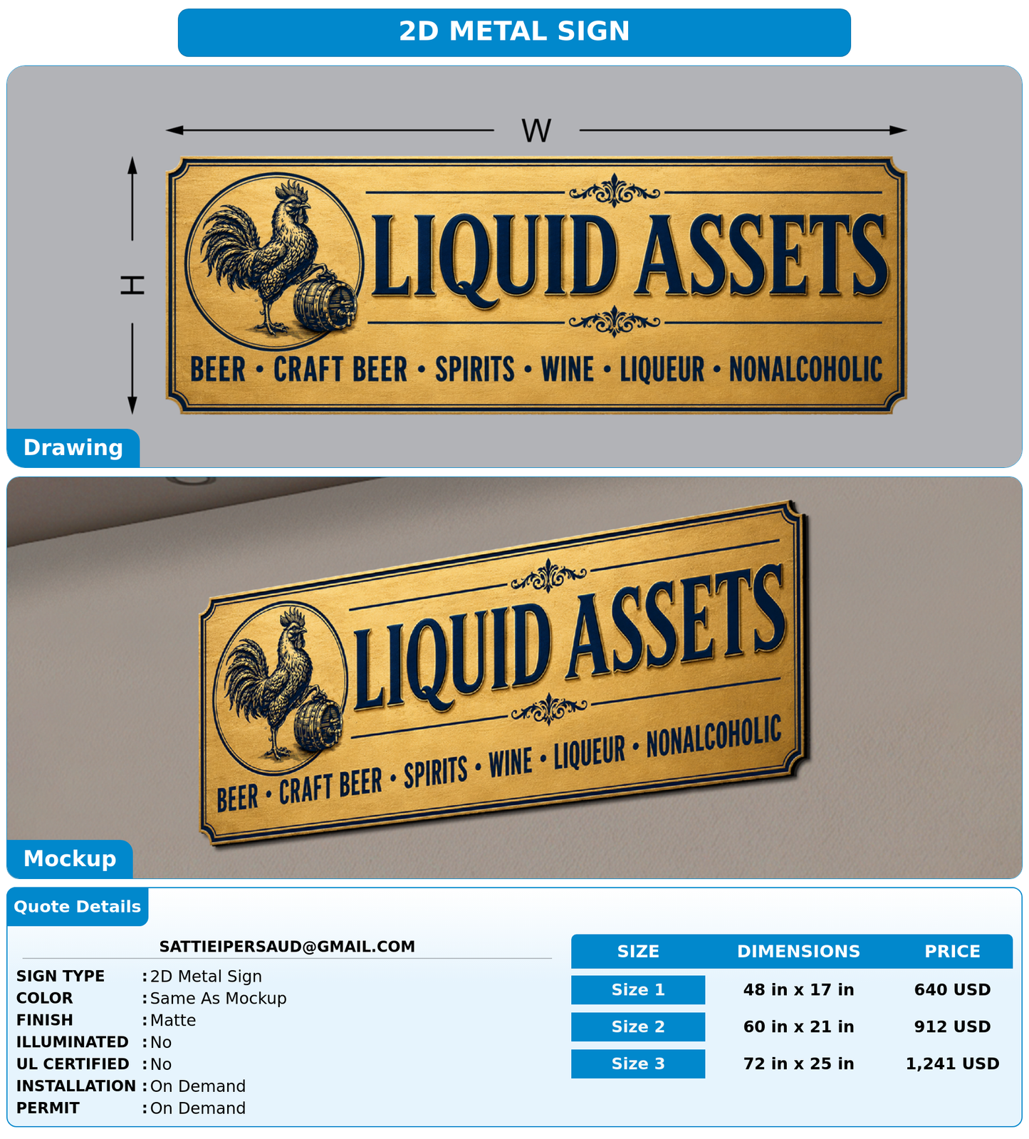 CUSTOM MOCKUP SIGN FOR Sattieipersaud@gmail.com