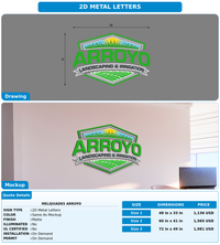 CUSTOM MOCKUP SIGN FOR Melquiades arroyo