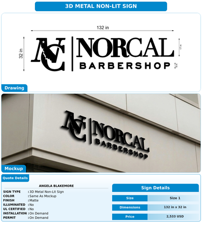 CUSTOM MOCKUP SIGN FOR Angela Blakemore