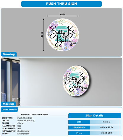 CUSTOM MOCKUP SIGN FOR bbevan1113@gmail.com