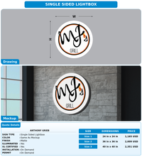 CUSTOM MOCKUP SIGN FOR Anthony Grieb