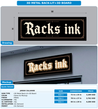 CUSTOM MOCKUP SIGN FOR janiah callahan