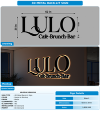 CUSTOM MOCKUP SIGN FOR Valeria Siragusa