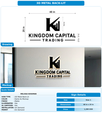 CUSTOM MOCKUP SIGN FOR Melissa Kossman