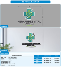CUSTOM MOCKUP SIGN FOR Tahiris Hernandez
