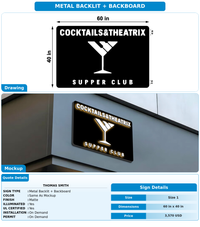 CUSTOM MOCKUP SIGN FOR Thomas Smith