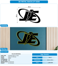 CUSTOM MOCKUP SIGN FOR Collin Drovdahl