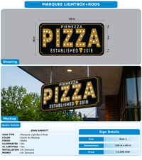CUSTOM MOCKUP SIGN FOR john garrett
