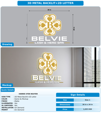 CUSTOM MOCKUP SIGN FOR Hannie Uyen Nguyen