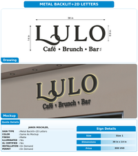 CUSTOM MOCKUP SIGN FOR Janos Mischler,
