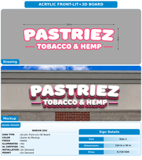 CUSTOM MOCKUP SIGN FOR Marvin Zou