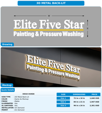 CUSTOM MOCKUP SIGN FOR Diego Durán