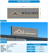 CUSTOM MOCKUP SIGN FOR Kara Shearer