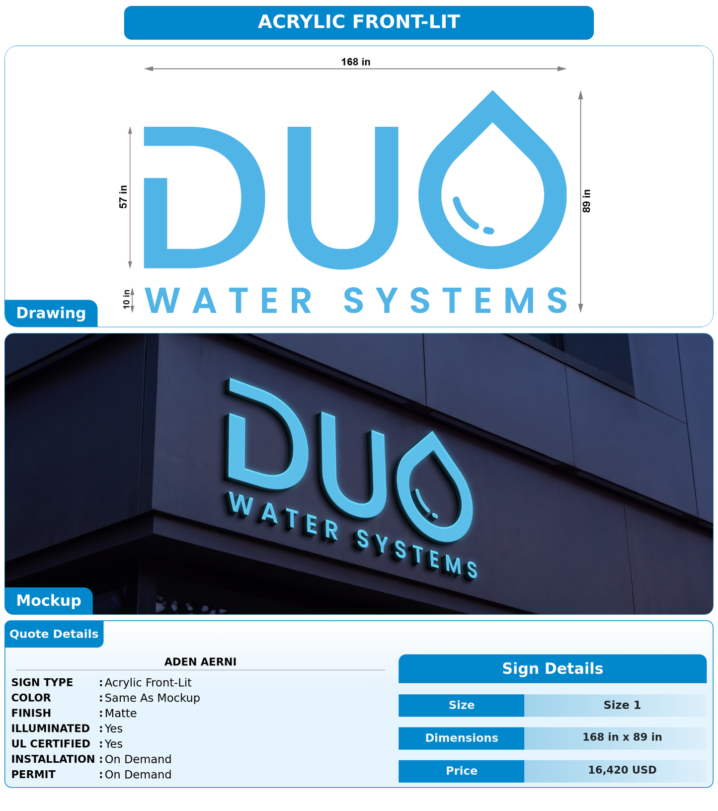 CUSTOM MOCKUP SIGN FOR Aden Aerni
