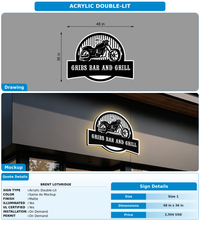 CUSTOM MOCKUP SIGN FOR Brent Lothridge