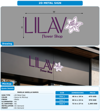 CUSTOM MOCKUP SIGN FOR Marilia Varella Ramos