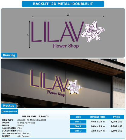 CUSTOM MOCKUP SIGN FOR Marilia Varella Ramos