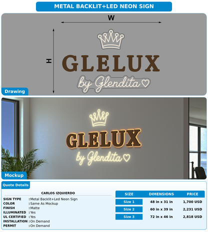 CUSTOM MOCKUP SIGN FOR Carlos Izquierdo