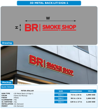 CUSTOM MOCKUP SIGN FOR Peter Atallah