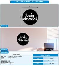 CUSTOM MOCKUP SIGN FOR Tanya wolf