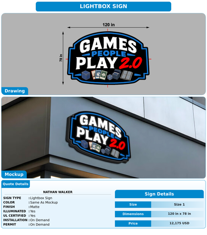 CUSTOM MOCKUP SIGN FOR Nathan Walker