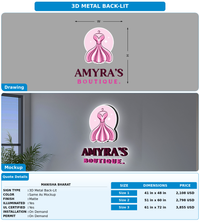 CUSTOM MOCKUP SIGN FOR Manisha bharat