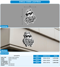 CUSTOM MOCKUP SIGN FOR Luci Butts