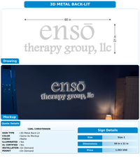CUSTOM MOCKUP SIGN FOR Carl Christensen