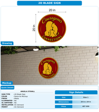 CUSTOM MOCKUP SIGN FOR Angela Stovall