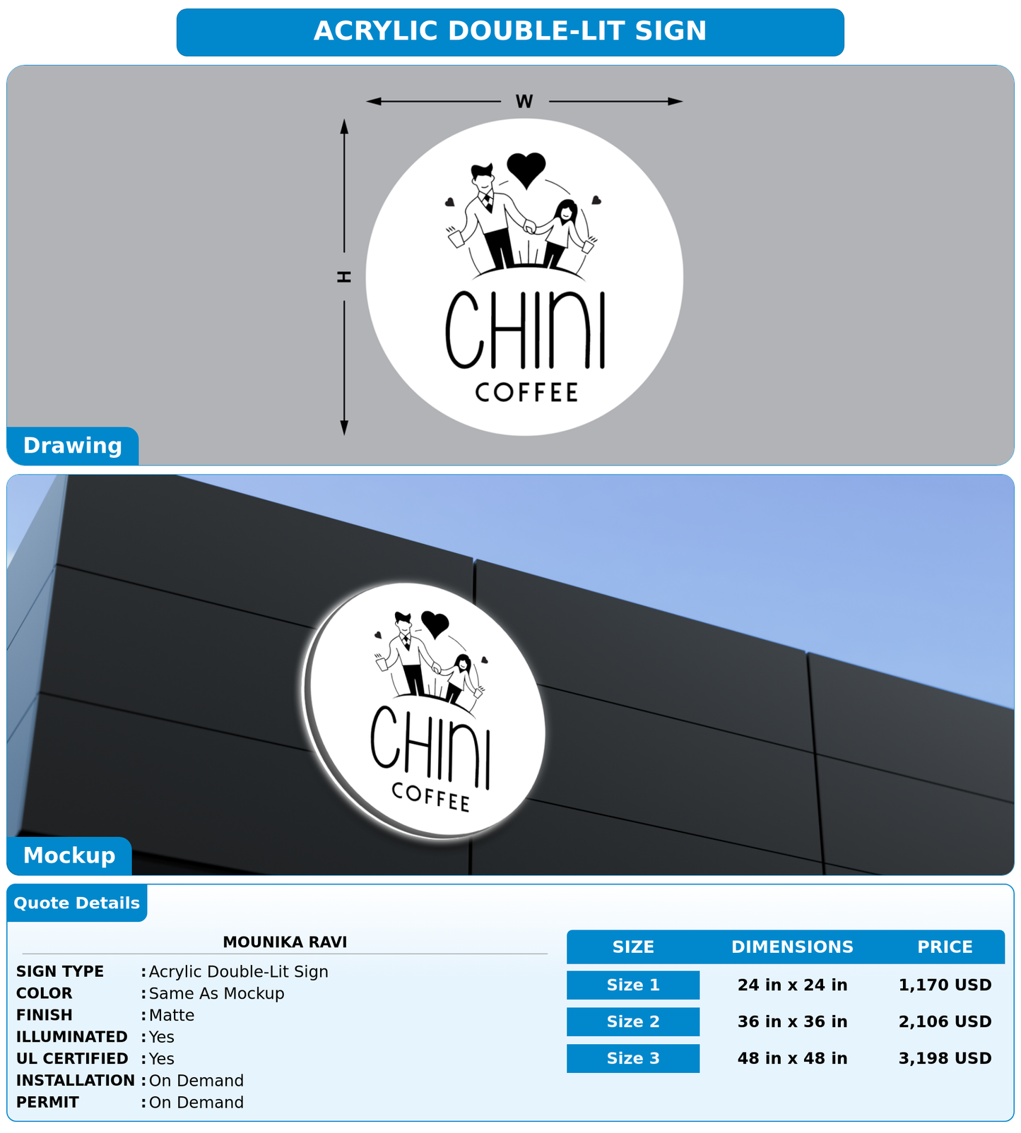 CUSTOM MOCKUP SIGN FOR Mounika Ravi