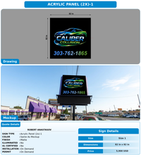 CUSTOM MOCKUP SIGN FOR Robert Anastasov
