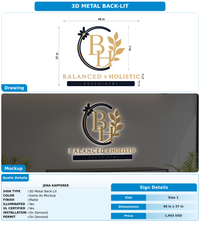 CUSTOM MOCKUP SIGN FOR Jena kapferer