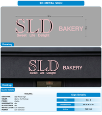 CUSTOM MOCKUP SIGN FOR Ruslana