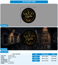 CUSTOM MOCKUP SIGN FOR Corey Saucedo