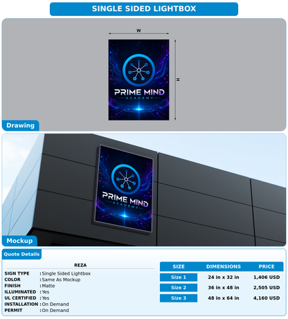 CUSTOM MOCKUP SIGN FOR Reza