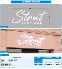 CUSTOM MOCKUP SIGN FOR Gina Mitchell