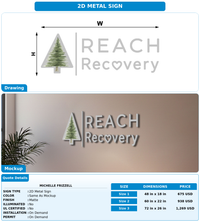 CUSTOM MOCKUP SIGN FOR Michelle Frizzell
