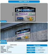 CUSTOM MOCKUP SIGN FOR Sammy Decker