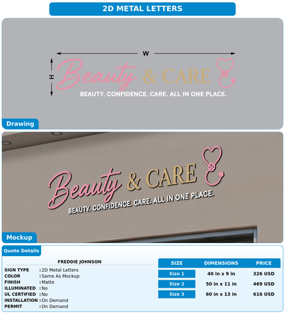 CUSTOM MOCKUP SIGN FOR Freddie Johnson
