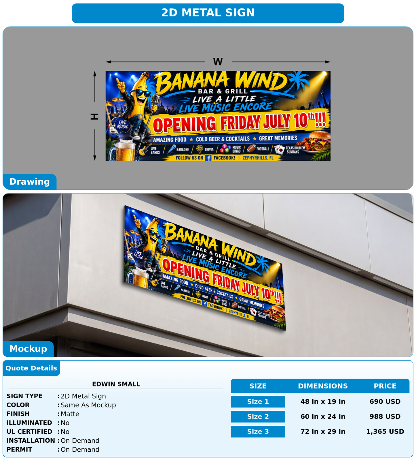 CUSTOM MOCKUP SIGN FOR Edwin Small