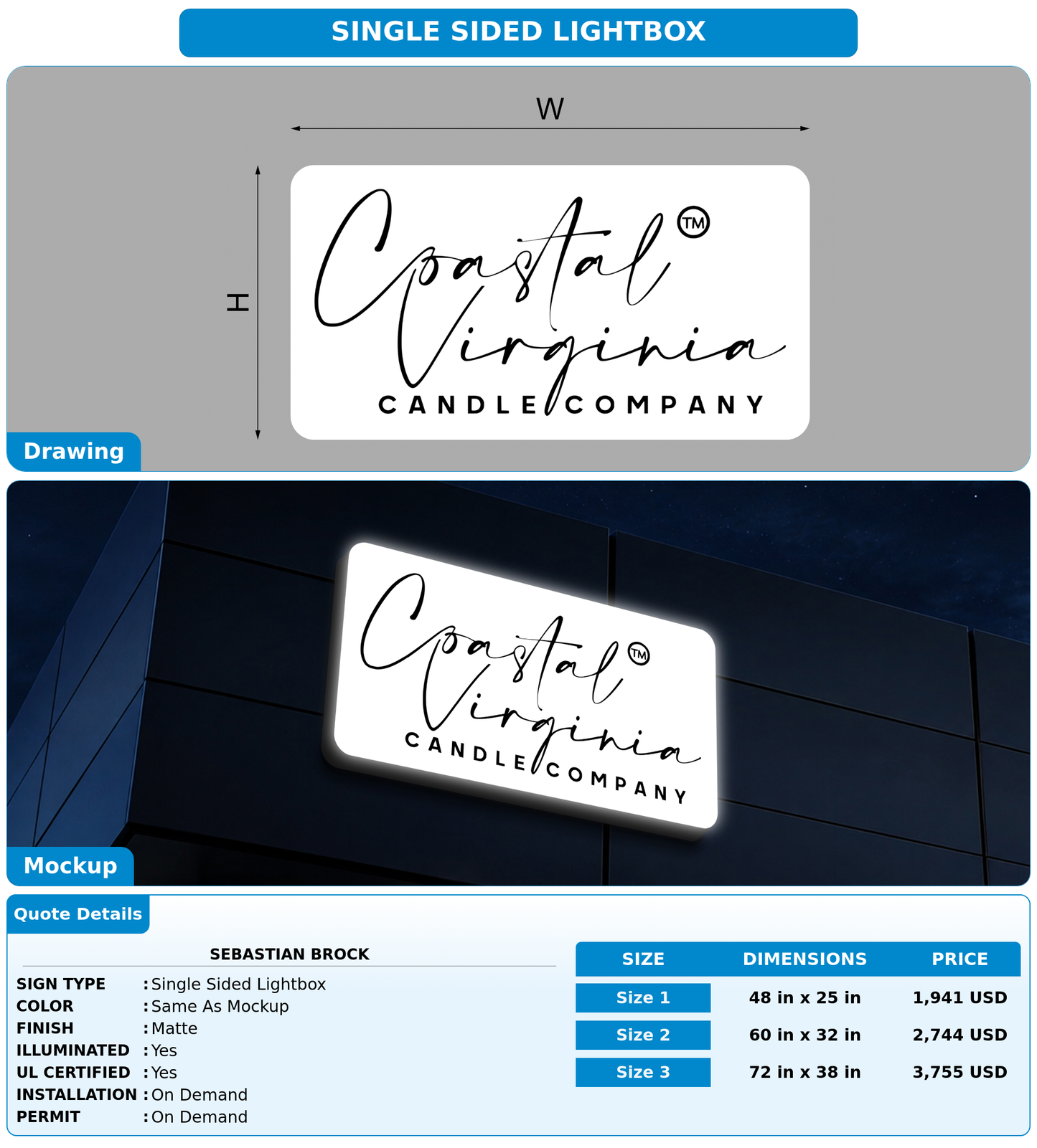 CUSTOM MOCKUP SIGN FOR Sebastian Brock