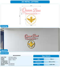CUSTOM MOCKUP SIGN FOR Ben Beverage