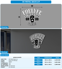 CUSTOM MOCKUP SIGN FOR javian holmes